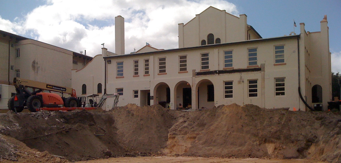 Construction of All Saints