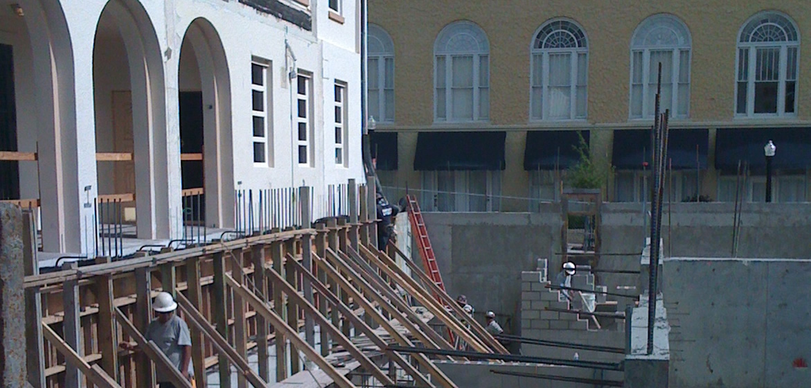 All Saints Register Construction